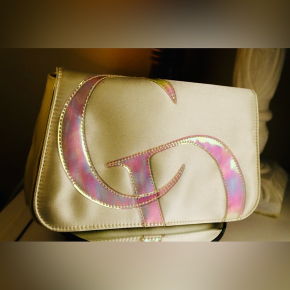 Y2K Christian Dior Iridescent Vintage Clutch Hand Bag - Picture 2 of 13